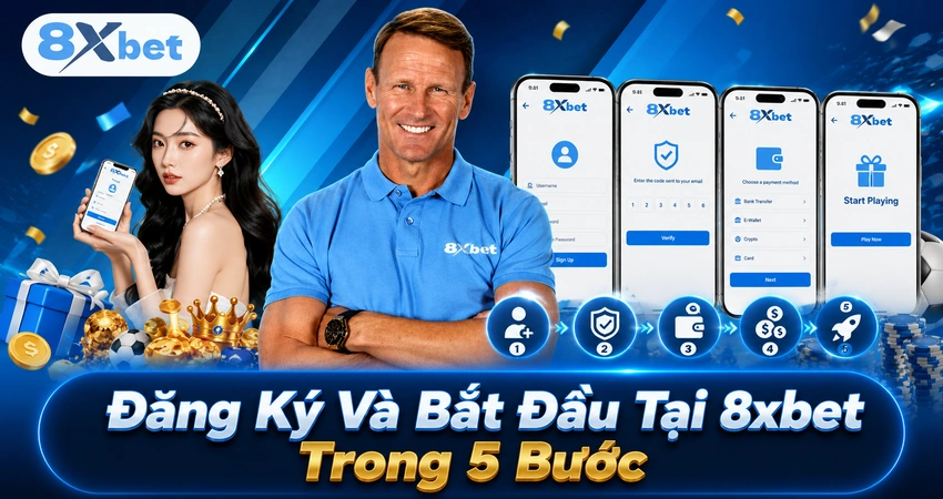 Đăng Ký Và Bắt Đầu Tại 8xbet Trong 5 Bước
